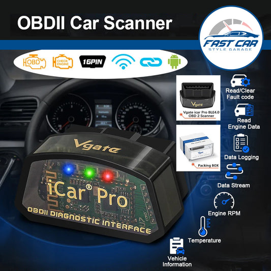 Escáner OBDII Bluetooth/WiFi ELM127 - Bluetooth 4.0 - Android/IOS