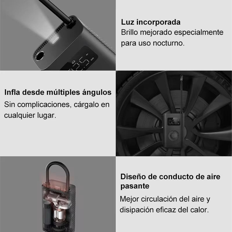 Compresor inflador de aire portátil inteligente - Xiaomi
