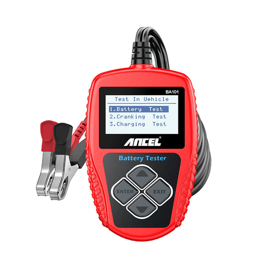 ANCEL BA101 analizador de batería 12V · vista principal