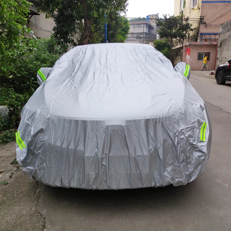 Cubierta Impermeable Automóvil para Exterior - Alta protección - Universal - Gris