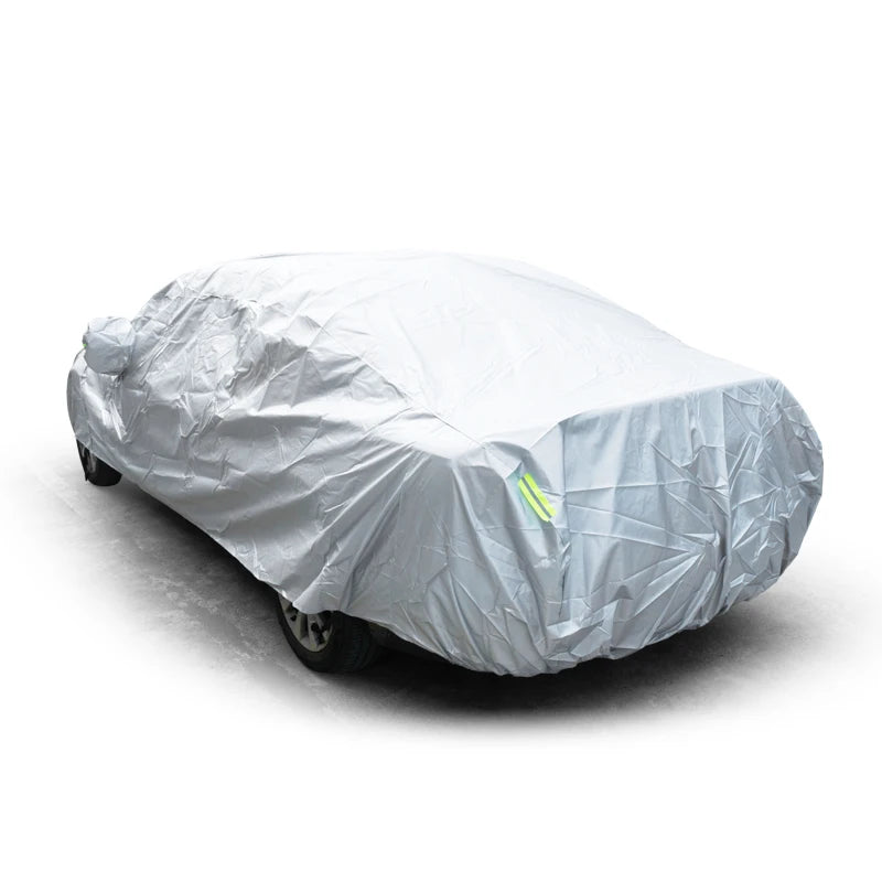 Cubierta Impermeable Automóvil para Exterior - Alta protección - Universal - Gris