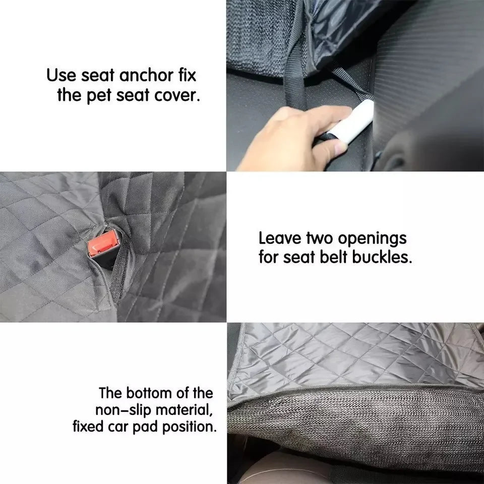 Alfombrilla impermeable para mascotas 🐾🚗