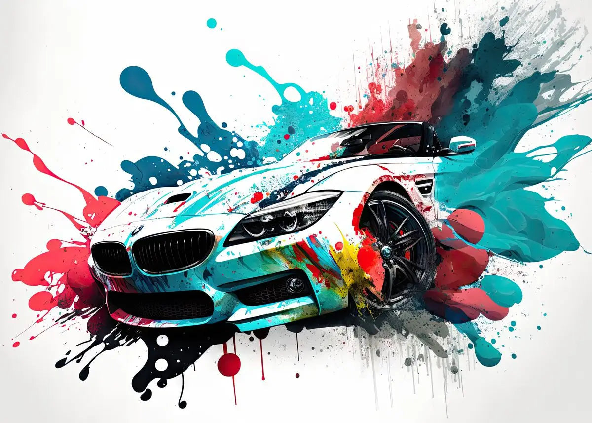 Pósters Vehículos - Estilo Pop Graffiti 🎨🚗