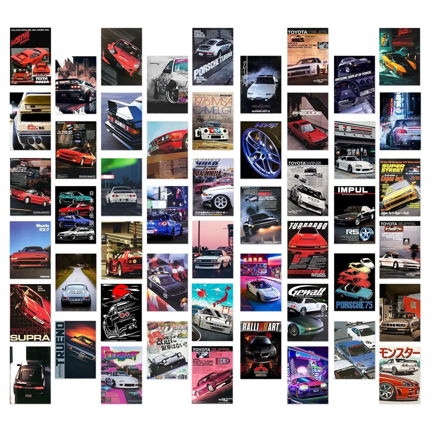 Pack de Stickers JDM & Cartoon 🚗💻
