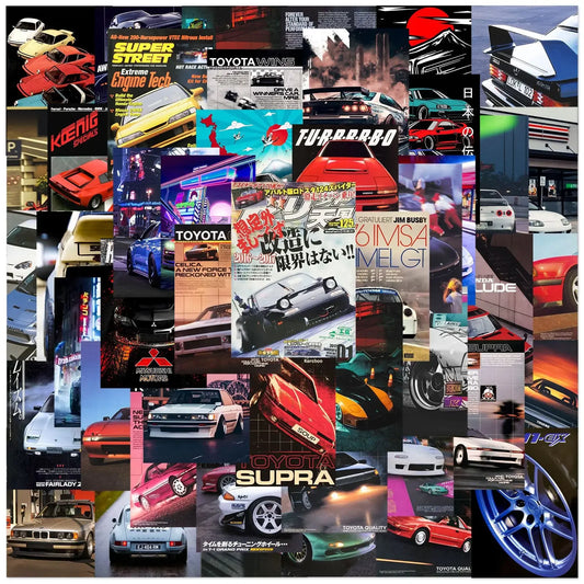 Pack de Stickers JDM & Cartoon 🚗💻