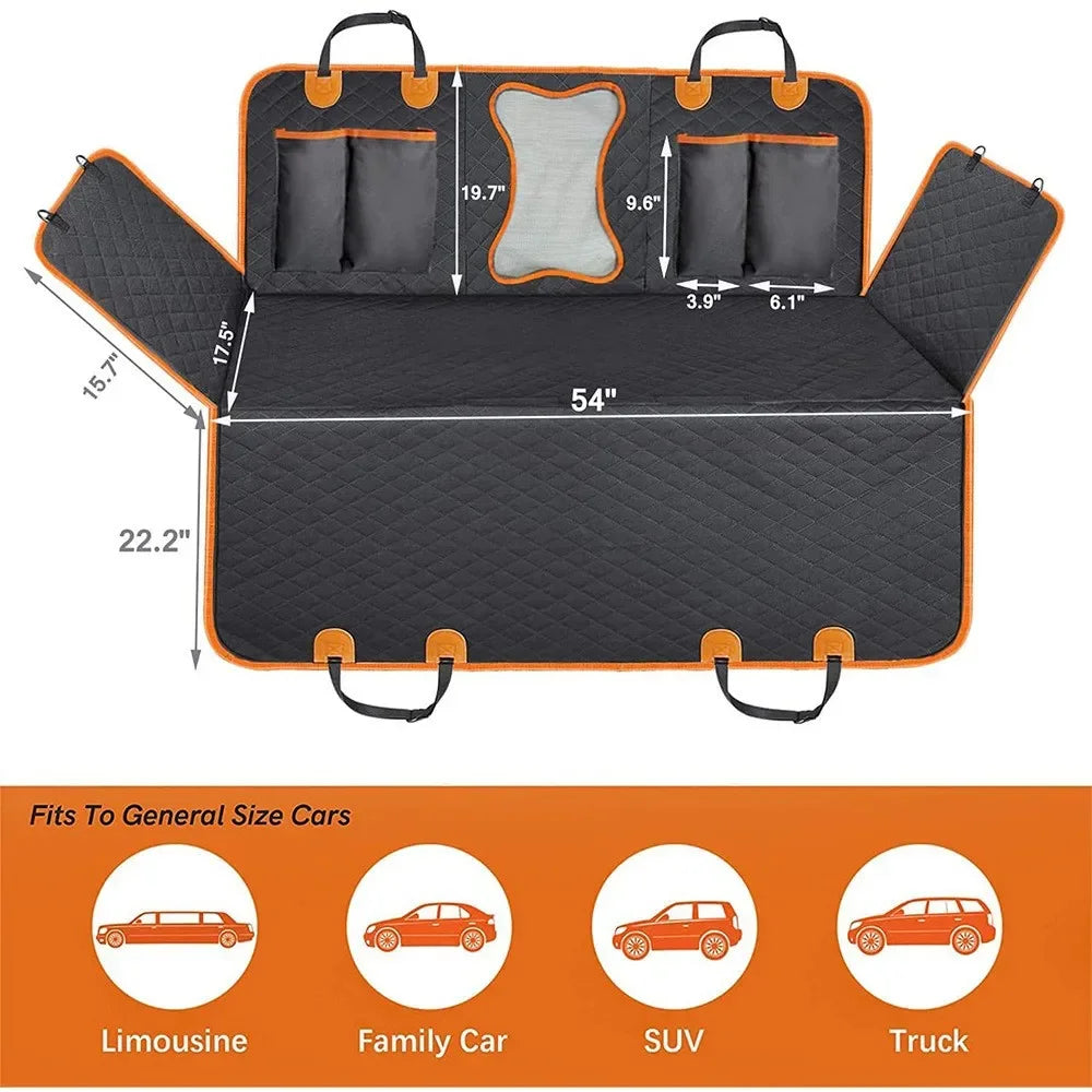 Alfombrilla impermeable para mascotas 🐾🚗