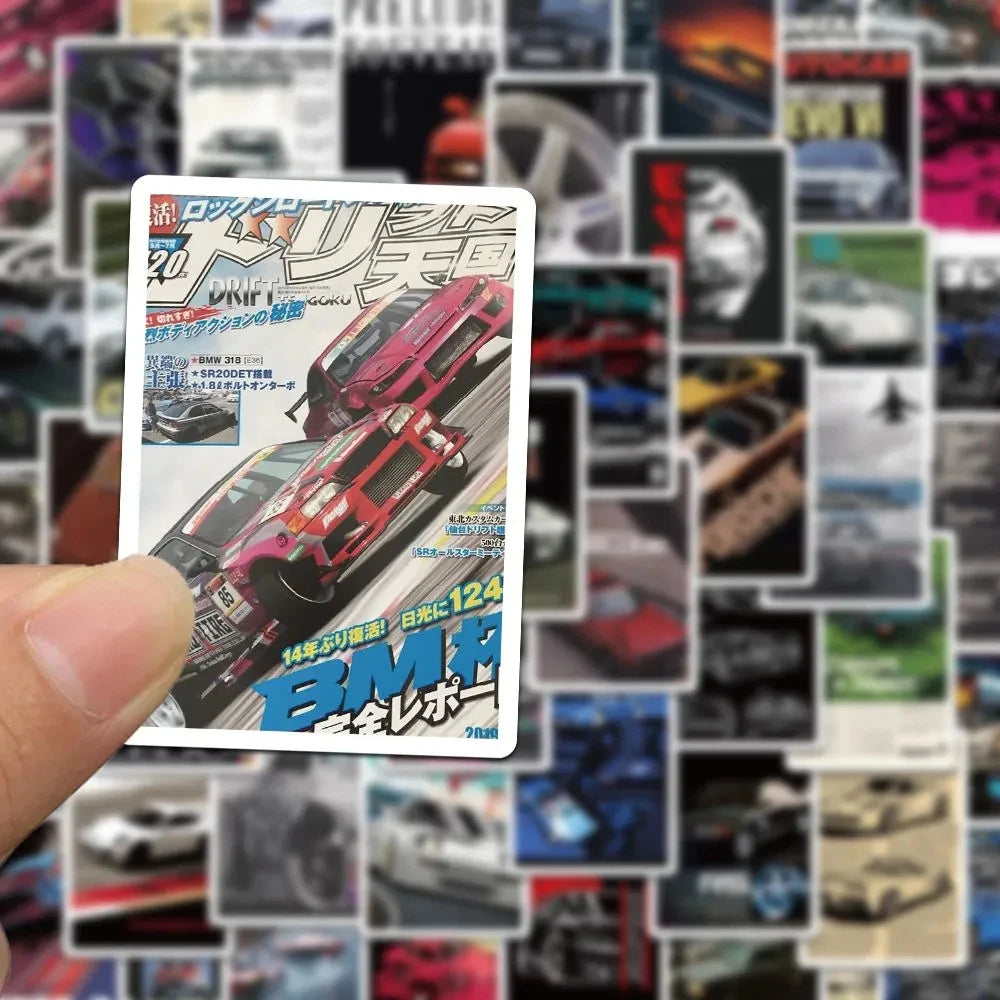 Set de Stickers Retro JDM 🏁