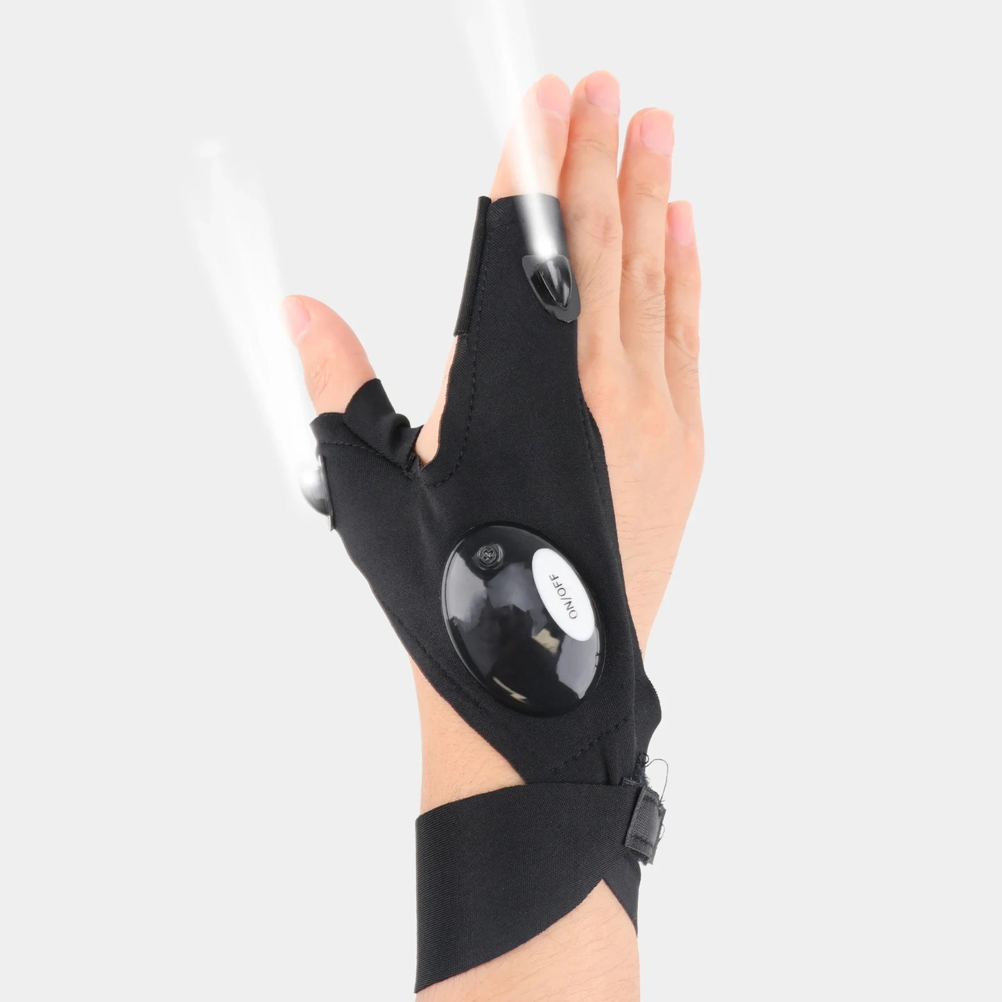 Guantes con iluminación LED