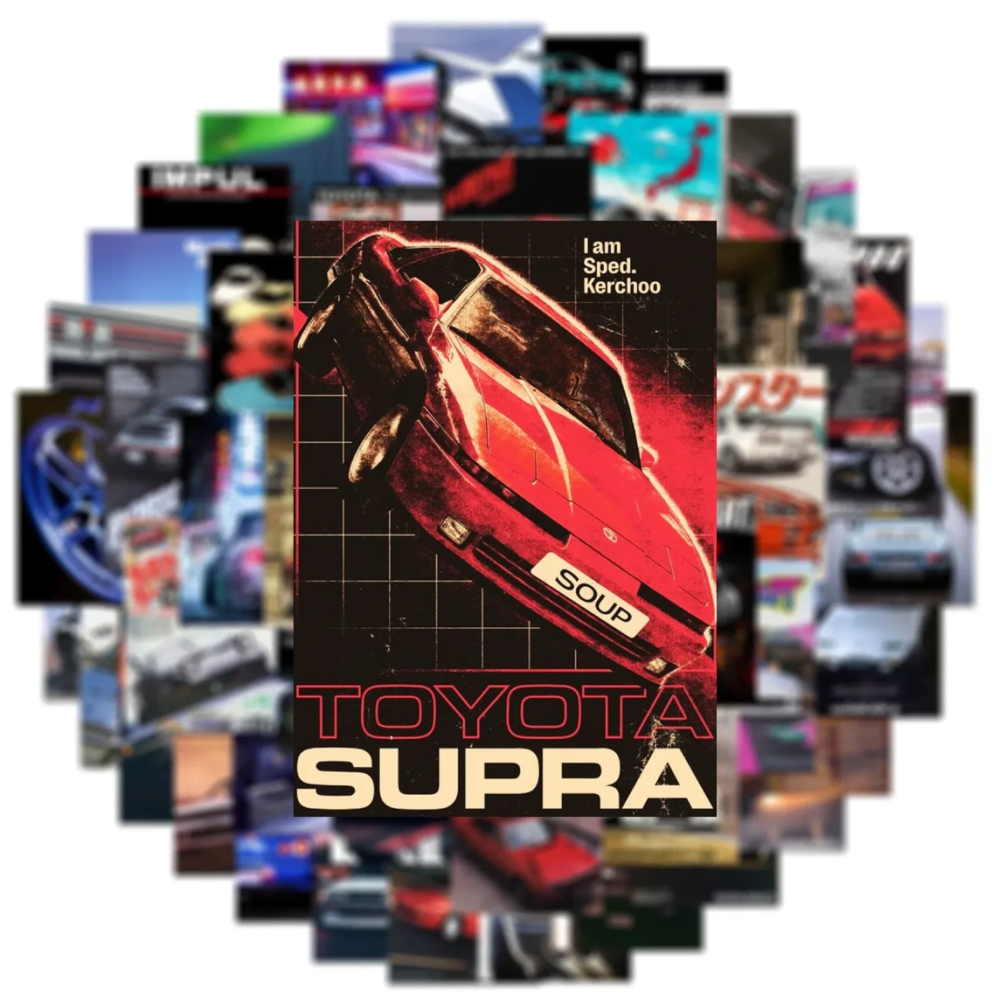 Pack de Stickers JDM & Cartoon 🚗💻