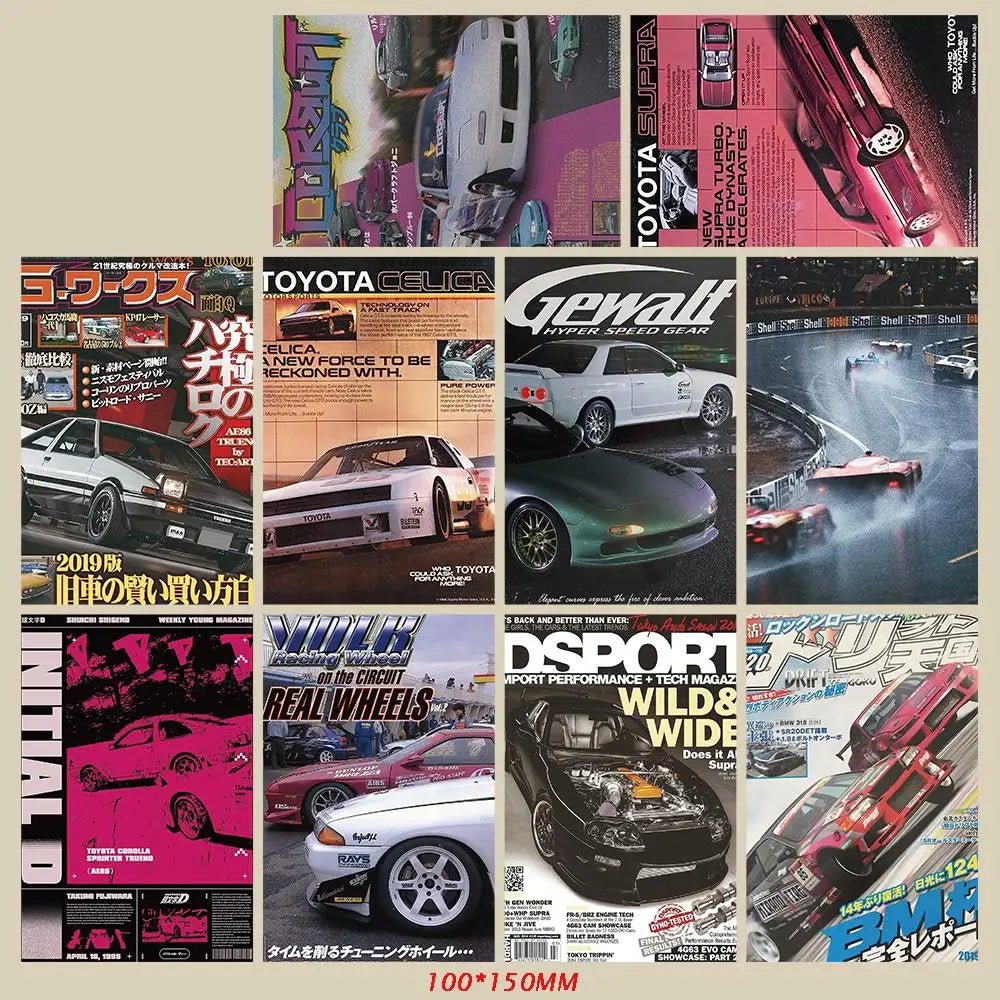 Kit de Pósteres JDM
