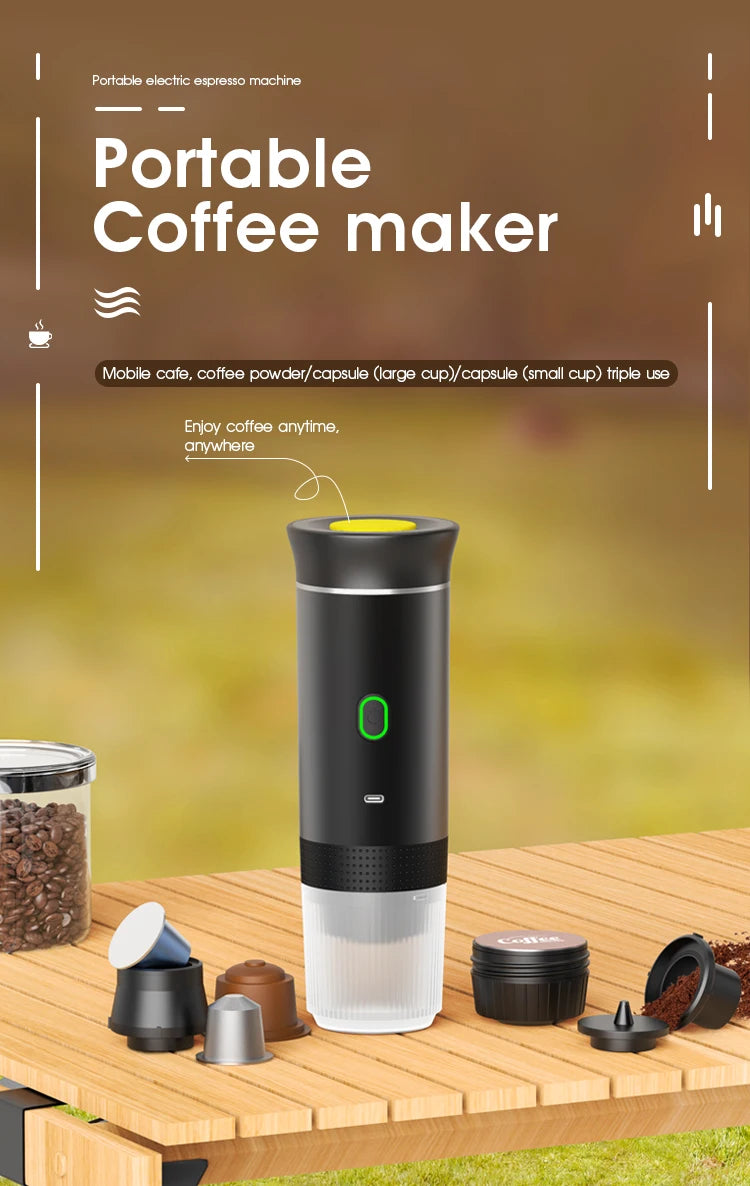 Máquina de Café Termo Espresso Portátil ✨☕️
