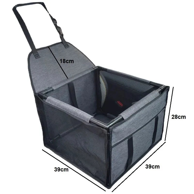 Funda de asiento y transportín mascotas - 2 en 1