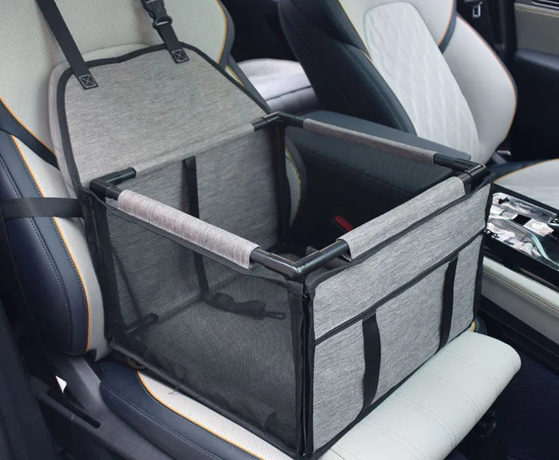 Funda de asiento y transportín mascotas - 2 en 1