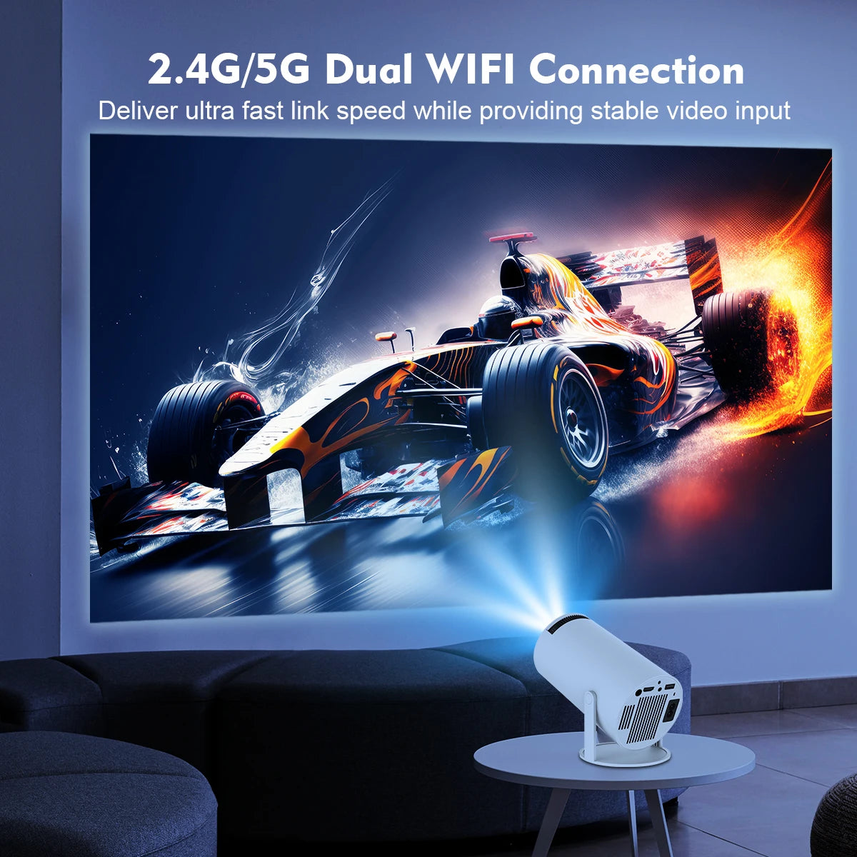 Proyector 4K UHD 1080p - HY300 Pro