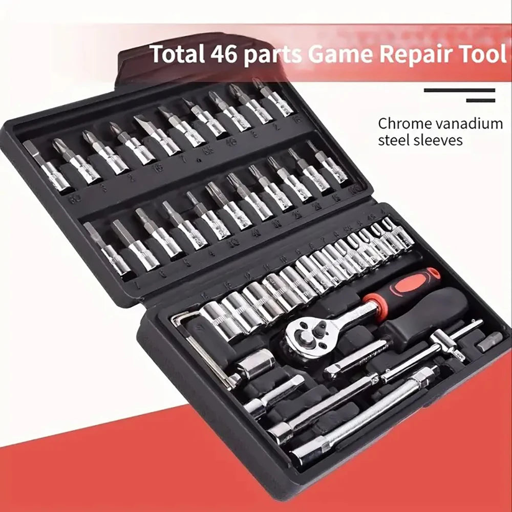 Kit de Herramientas 46 en 1 🔧🚗
