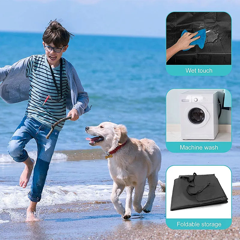 Funda impermeable asientos traseros 🐶