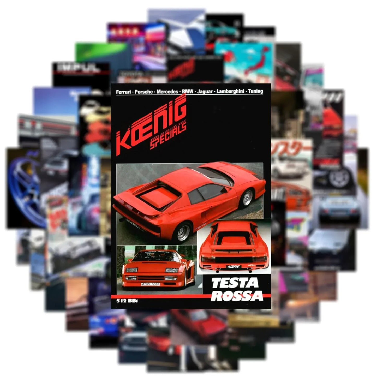 Pack de Stickers JDM & Cartoon 🚗💻
