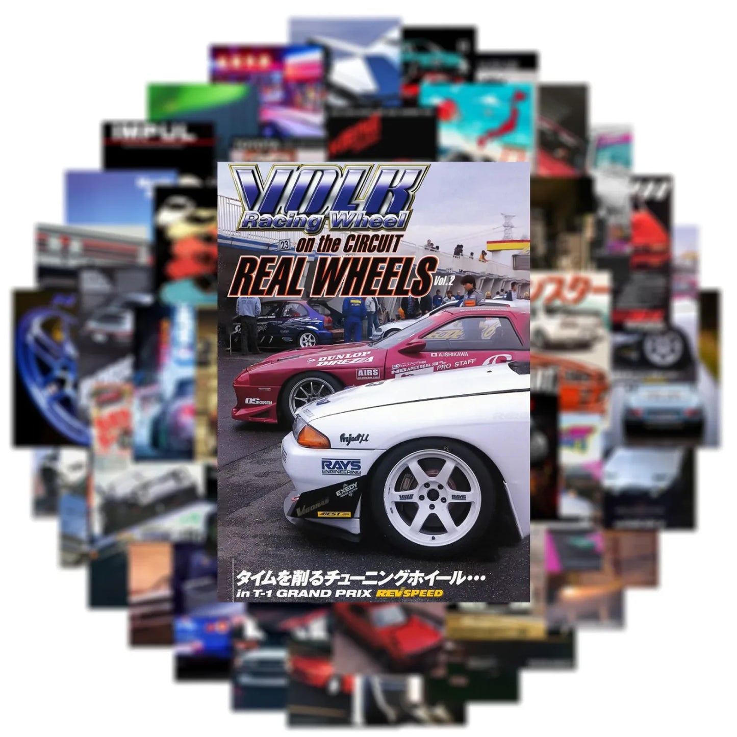 Pack de Stickers JDM & Cartoon 🚗💻