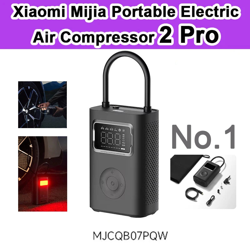 Compresor inflador de aire portátil inteligente - Xiaomi