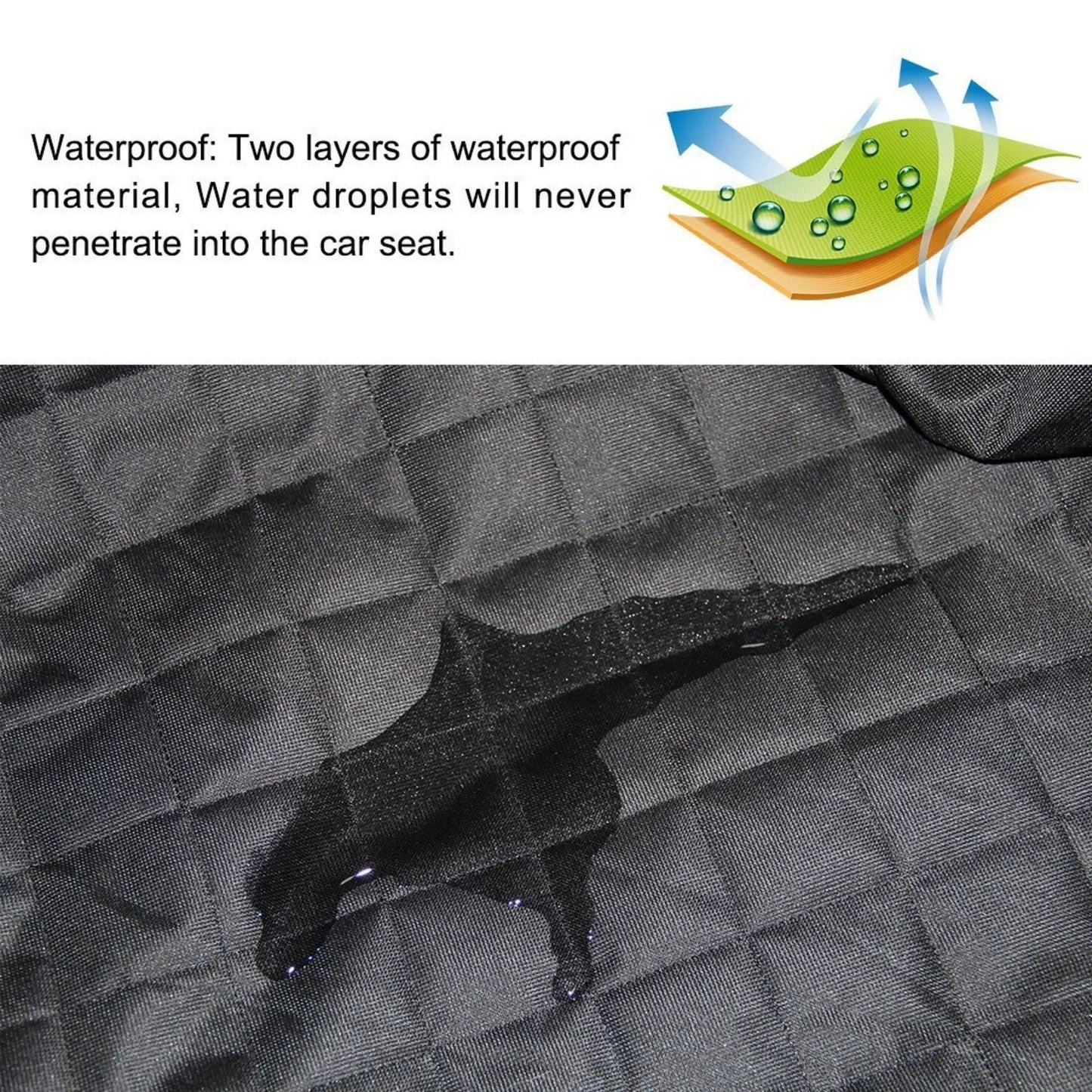 Alfombrilla impermeable para mascotas 🐾🚗