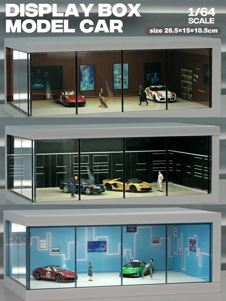 Escena de Garaje a Escala 1:64