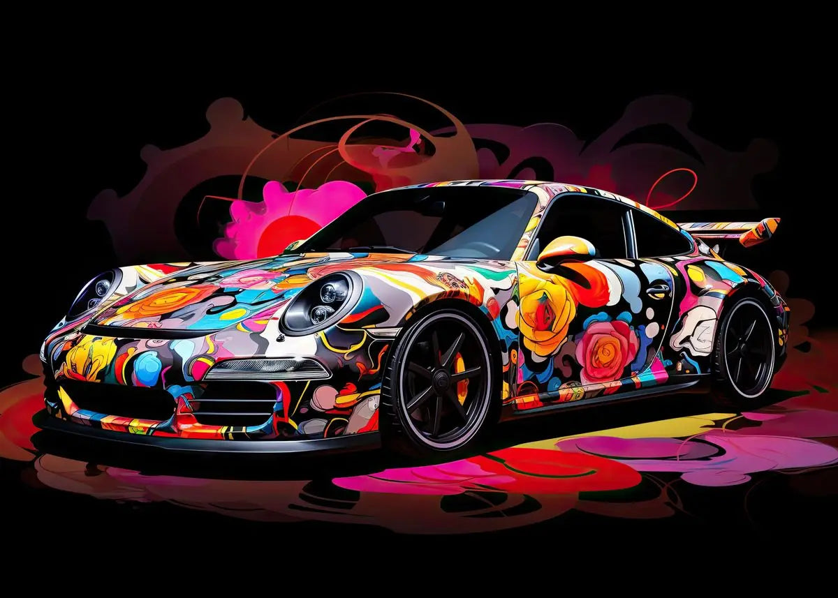 Pósters Vehículos - Estilo Pop Graffiti 🎨🚗