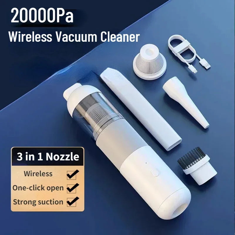 Aspiradora portátil "Xiaomi" inteligente, inalámbrica, 120W, 20000PA, tamaño mini