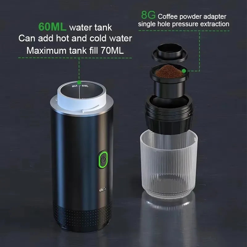 Máquina de Café Termo Espresso Portátil ✨☕️