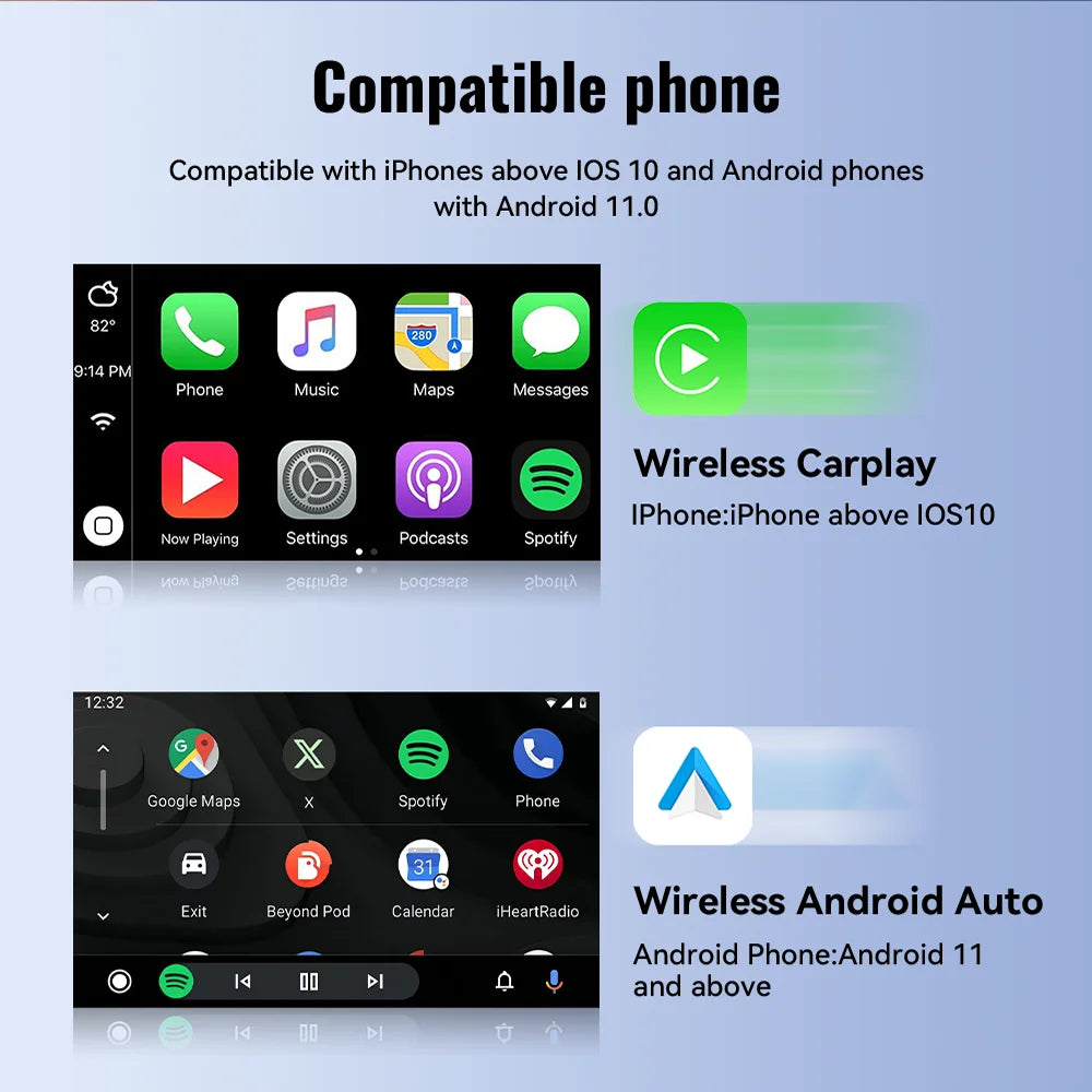 CarPlay / Android Auto Inalámbrico - Adaptador USB