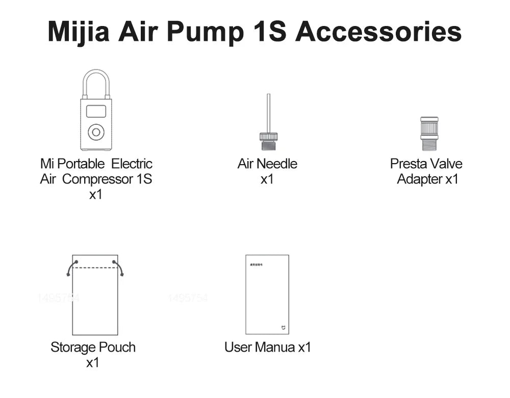 Compresor inflador de aire portátil inteligente - Xiaomi