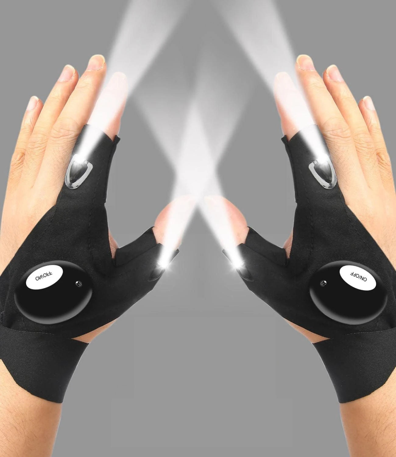 Guantes con iluminación LED