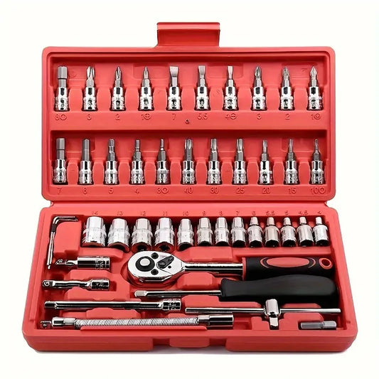 Kit de Herramientas 46 en 1 🔧🚗