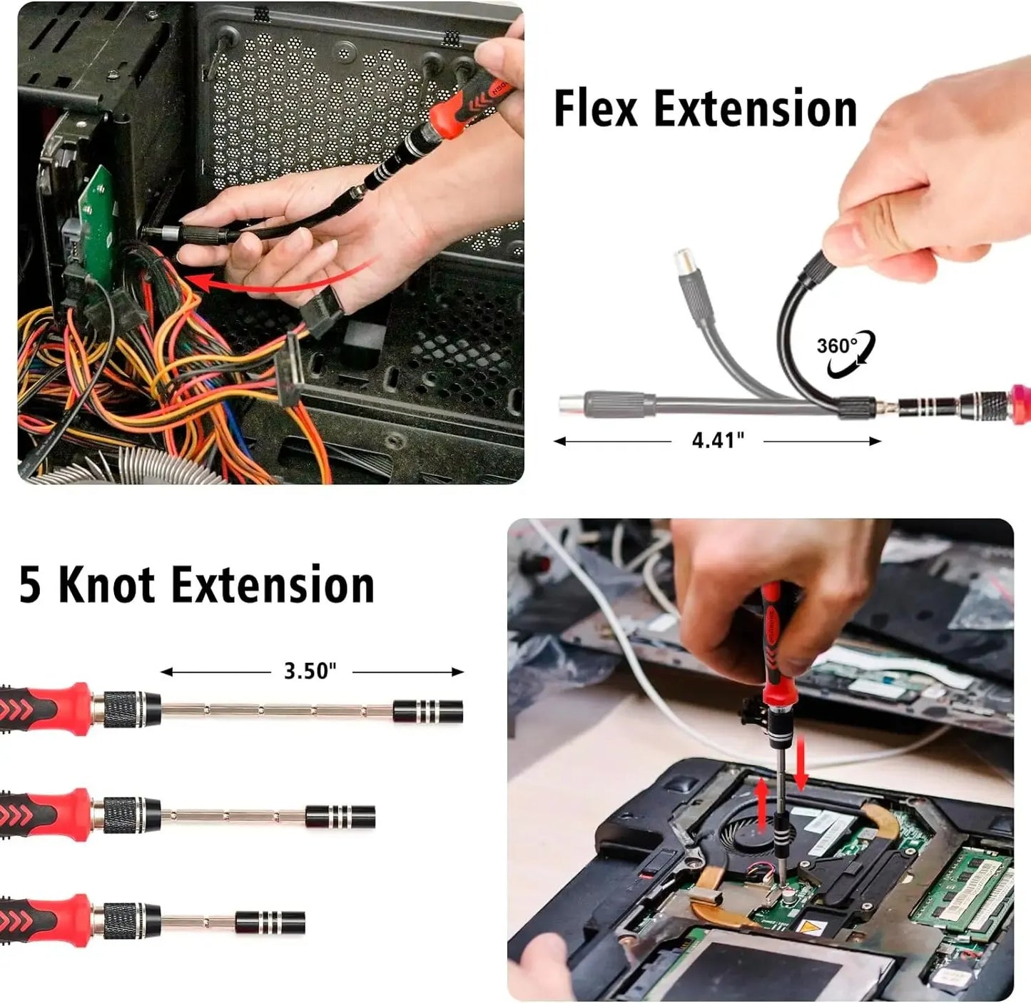 🛠️ Kit de Destornilladores de Precisión - 138 en 1