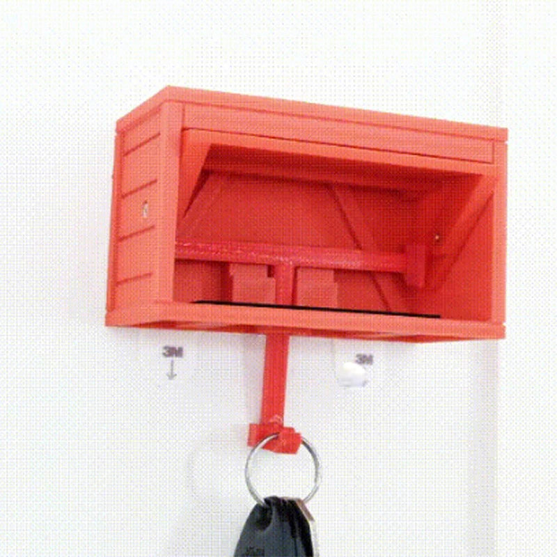 Soporte de Llaves - Diseño Garaje Automóvil 🚗🔑