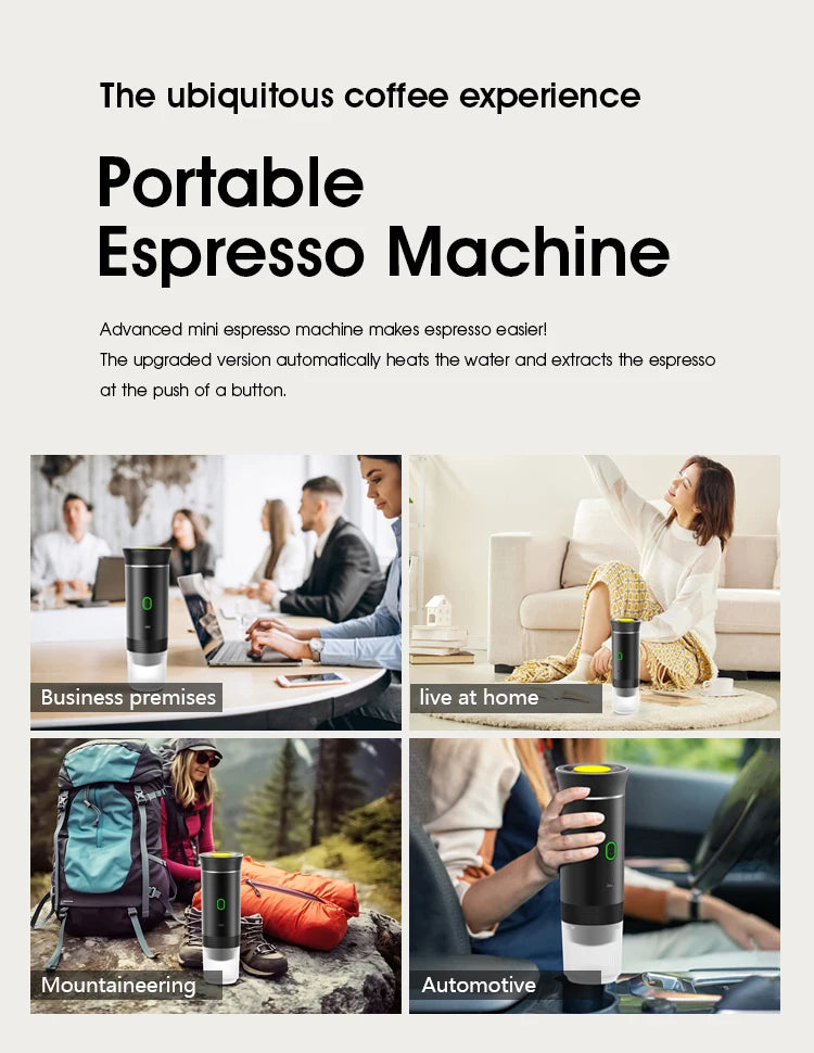 Máquina de Café Termo Espresso Portátil ✨☕️