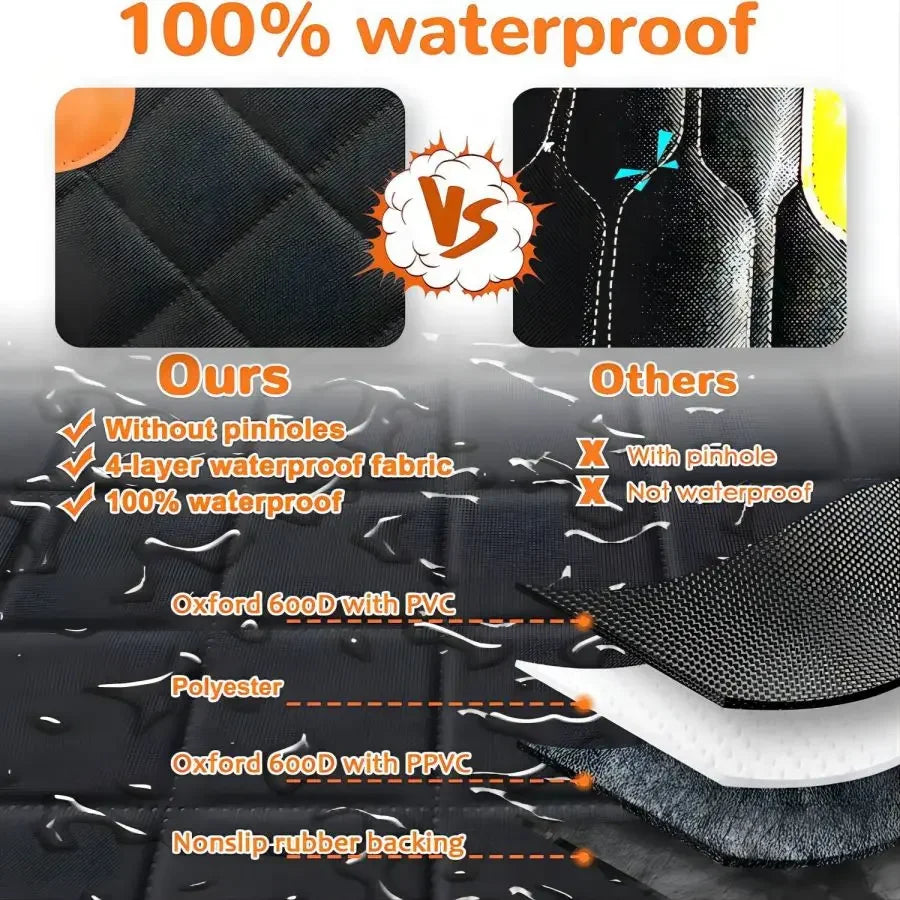 Funda de asiento para mascotas - 100% impermeable