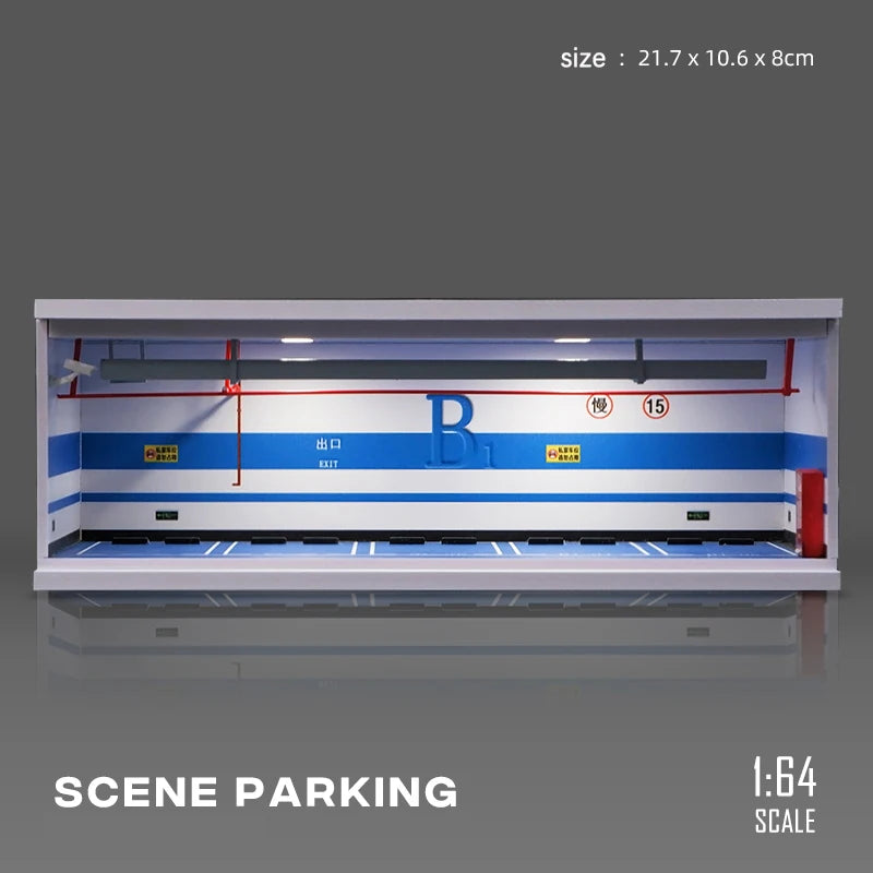 Escena de Garaje a Escala 1:64