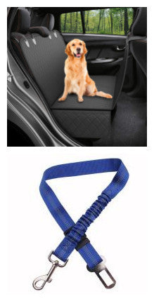 🐶🚗 Funda Premium para Asiento Trasero con Ventana de Malla