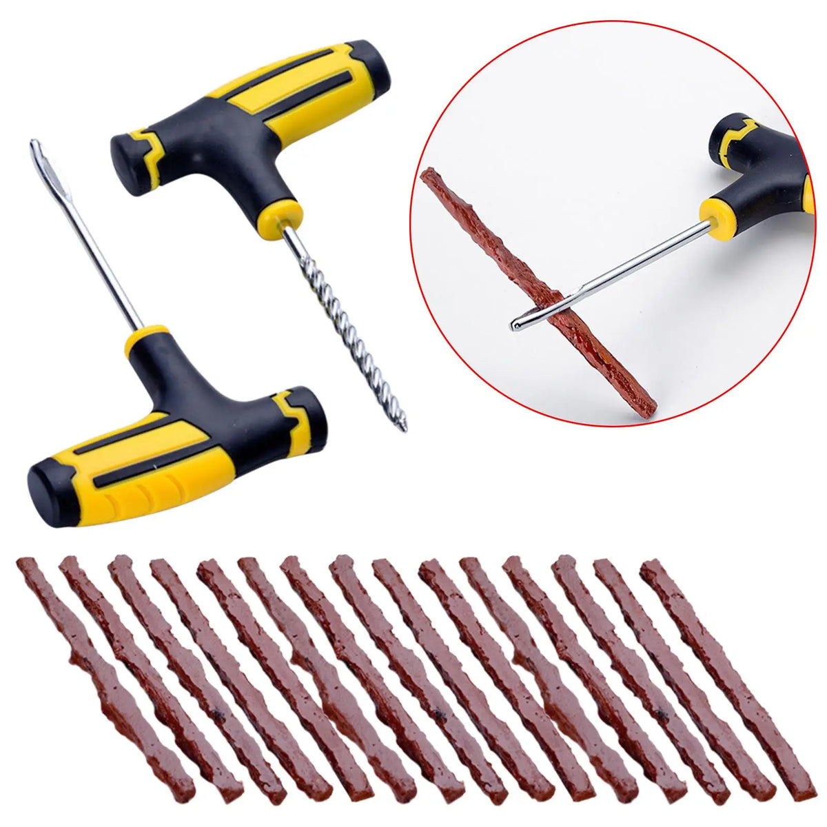 Kit de reparación de pinchazos T-Handle · herramientas