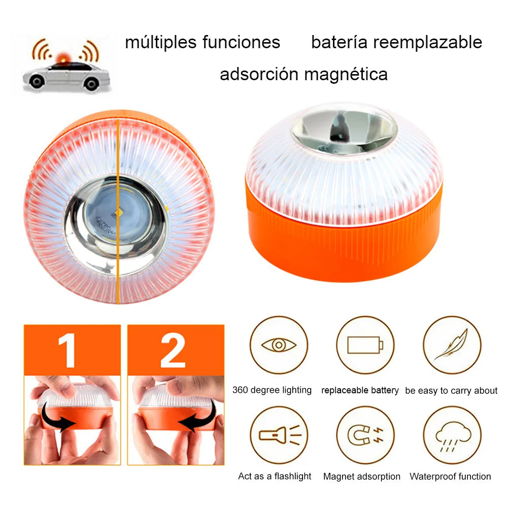 Luz Emergencia V16 Homologada DGT