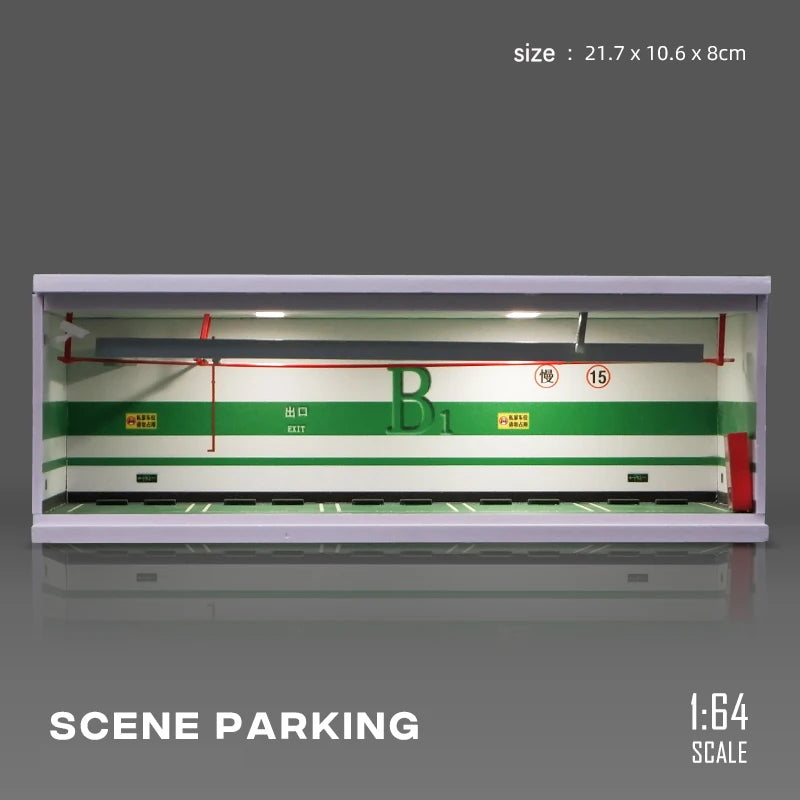 Escena de Garaje a Escala 1:64