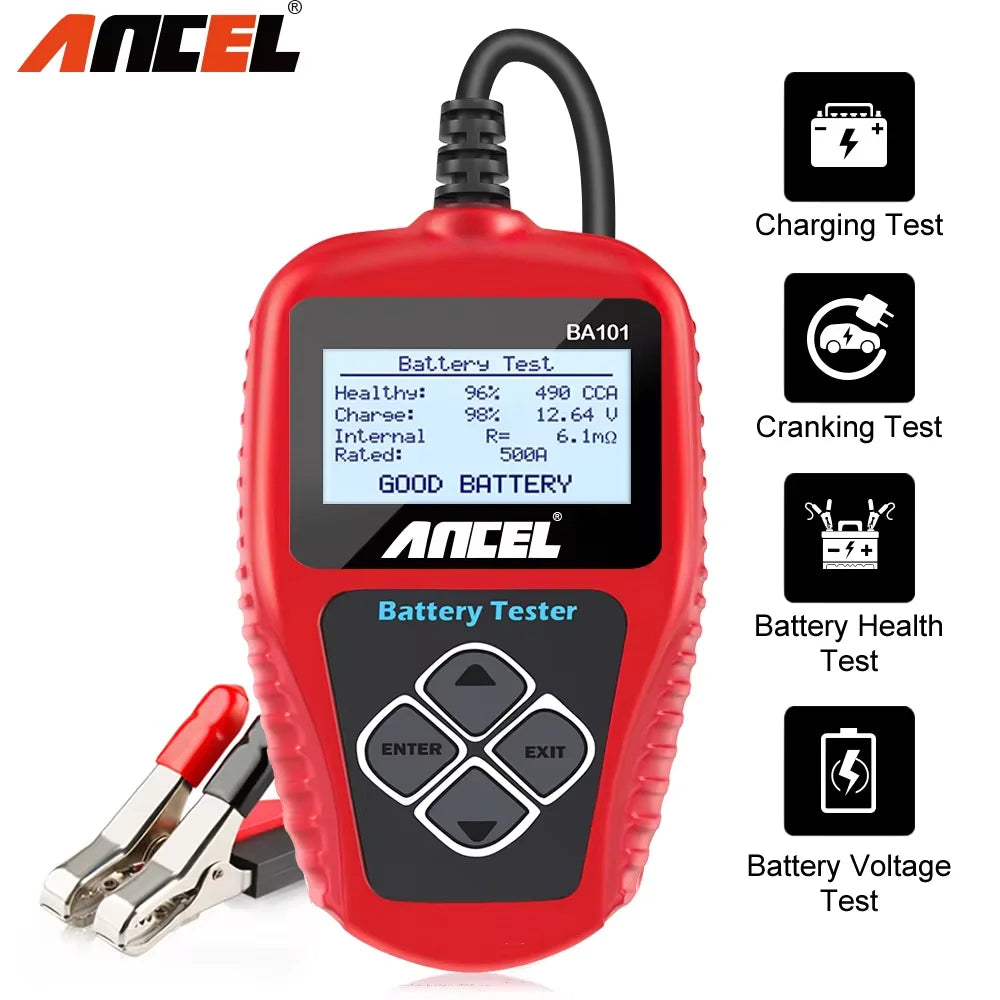 ANCEL BA101 analizador de batería 12V FastCar
