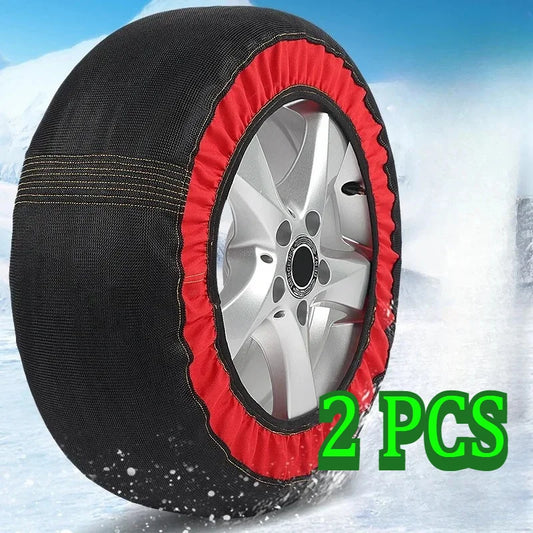 ❄️ Cadenas de nieve textiles Antideslizantes Premium