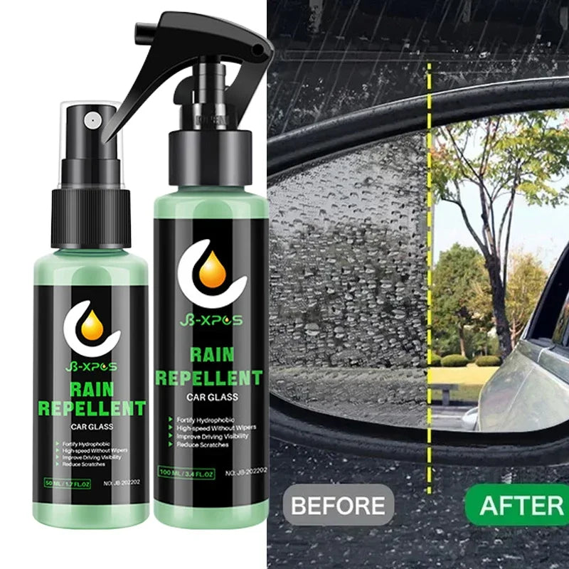 Spray hidrofóbico repelente de agua - Antilluvia para Parabrisas y Espejos 🚗💧