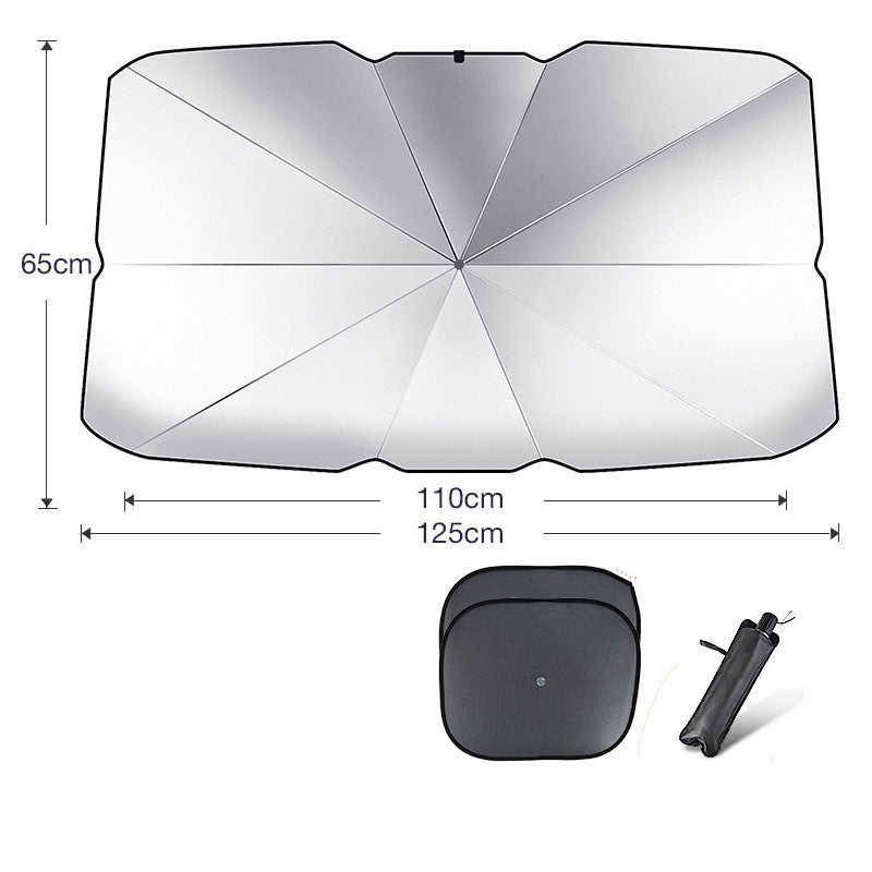 Parasol Plegable Tipo Paraguas  – Varios tamaños V1