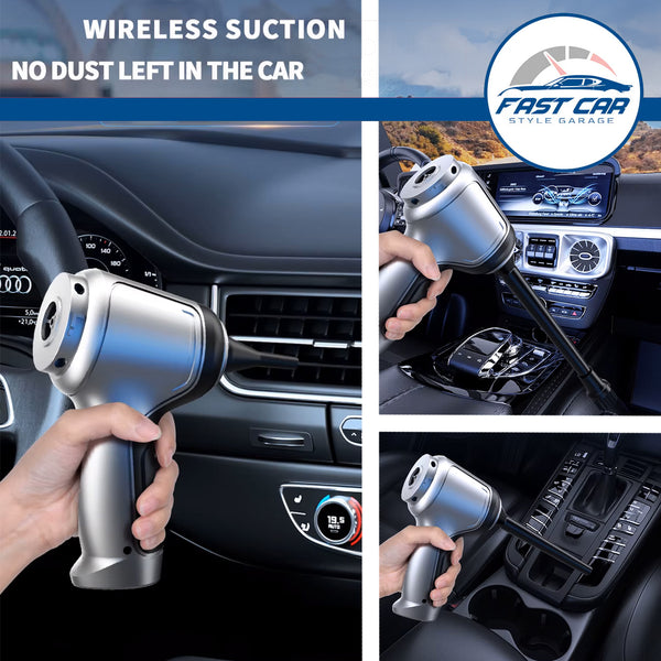 Aspirador inalámbrico para coche BASIC y PRO