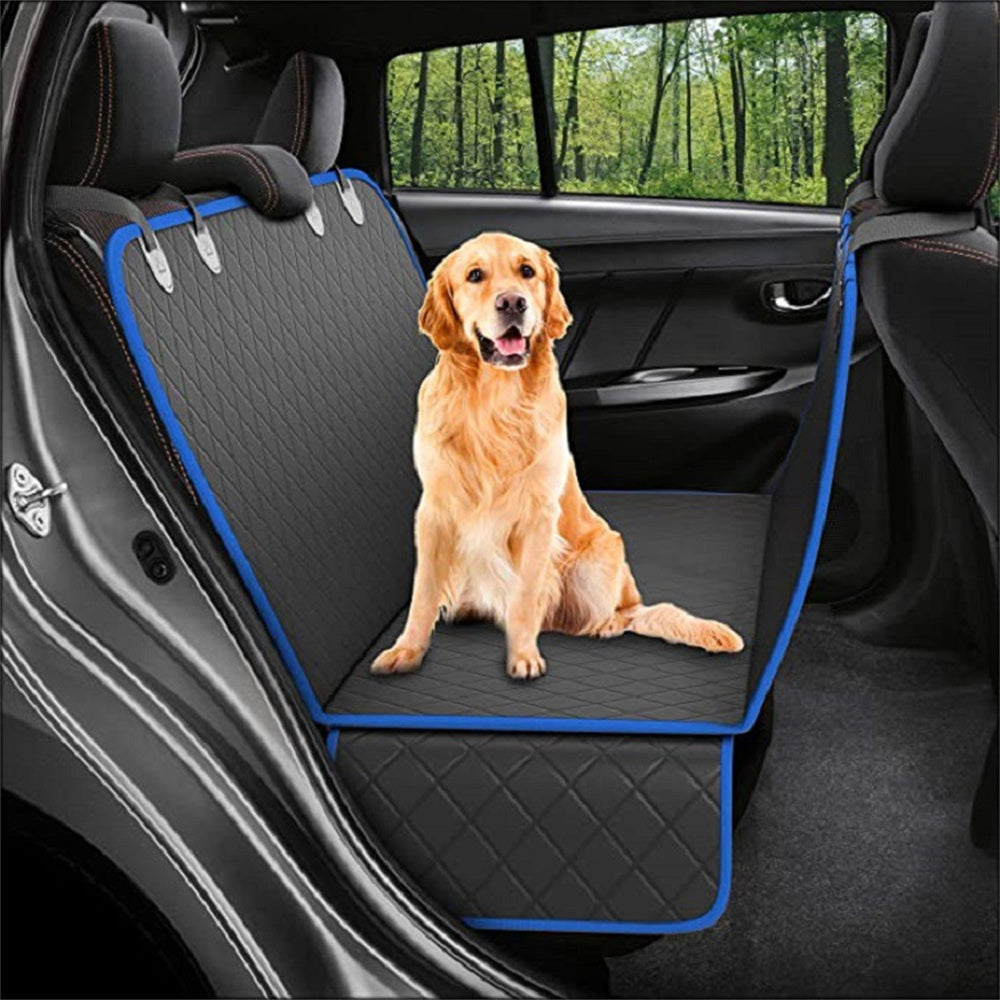 🐶🚗 Funda Premium para Asiento Trasero con Ventana de Malla